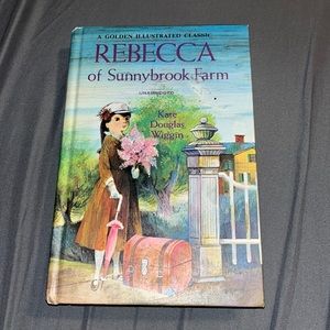 VINTAGE 1965 Rebecca of Sunnybrook Farm book HB Illustrated classic